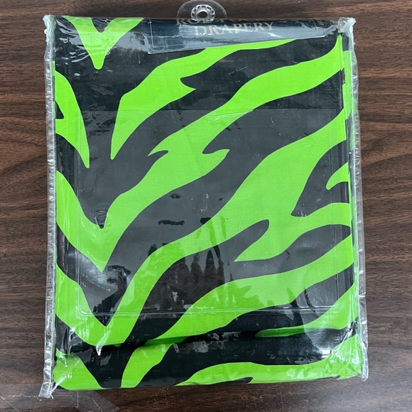 Karin Maki Zebra Rod Pocket Curtains - Picture 3 of 3